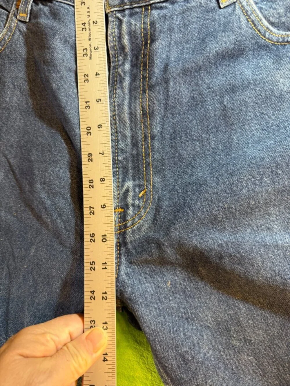Levi's 550 Regular Fit Denim Shorts Size 40 Blue